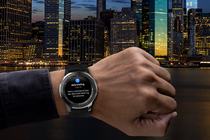 Samsung Galaxy Watch pametni sat - Daily Briefing obaveštenje